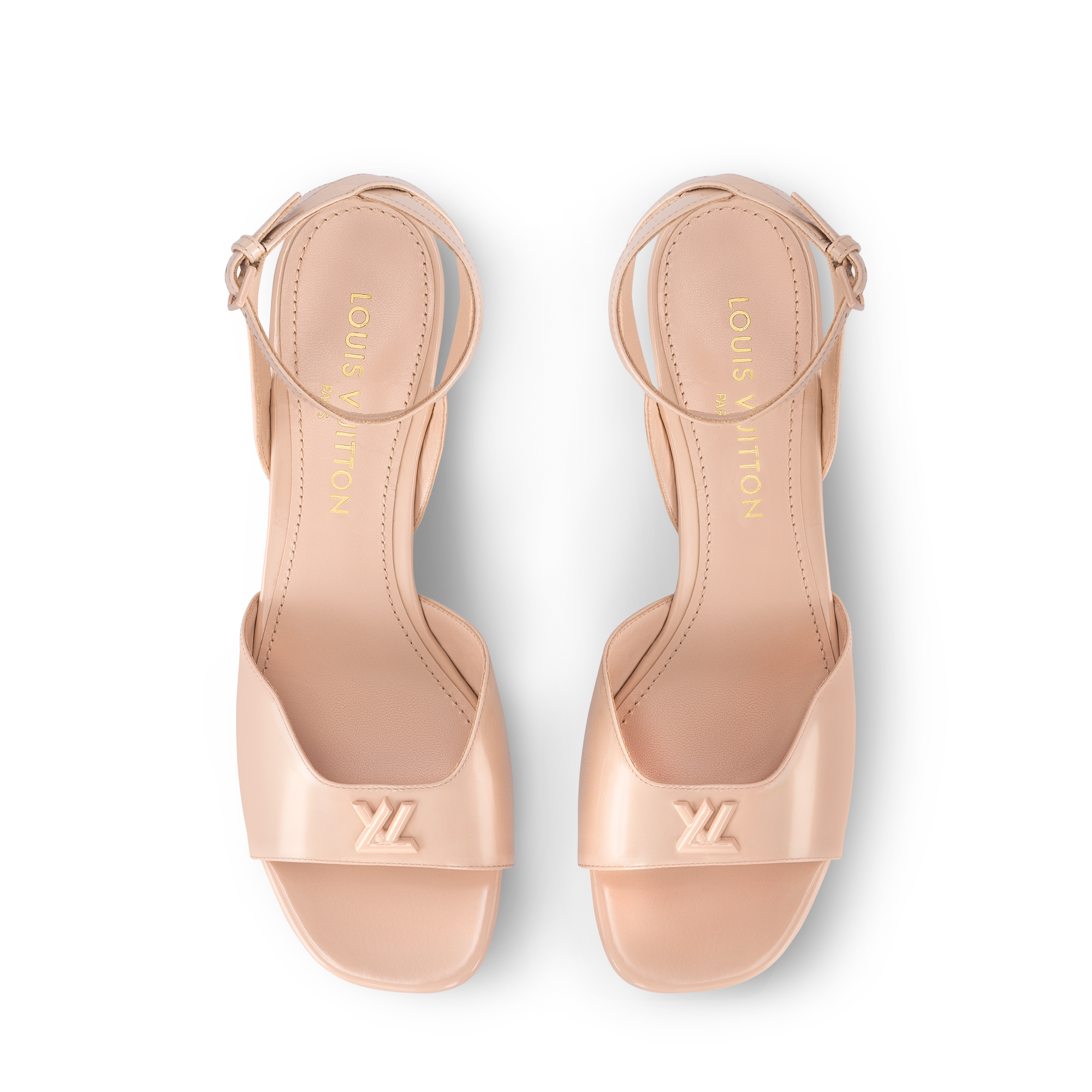 値下げ！Louis Vuitton ウェッジサンダル ホワイト/ピンク 値下げ！Louis Vuitton ウェッジサンダル ホワイト/ピンク